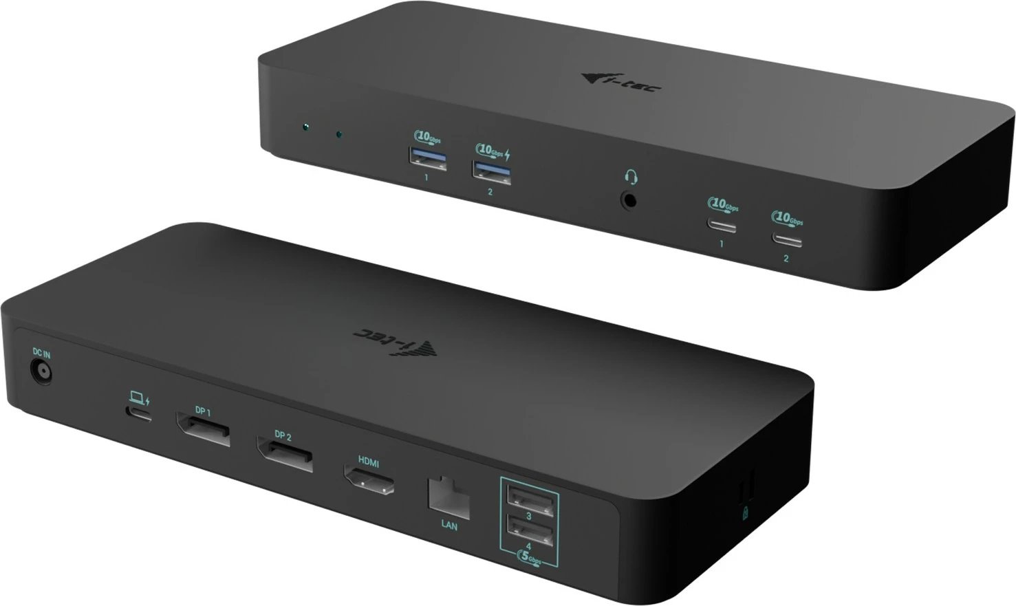 Stacion dokimi I-Tec USB-C Intelligent Triple Display, 1xHDMI, 2xDP, 1xGLAN, 2xUSB-C, i zi