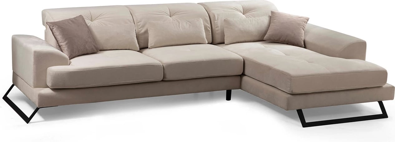 Këndare Frido Corner Right (L3+Chl), ngjyrë ecru