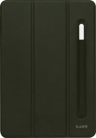 Mbështjellës LAUT Huex Folio për iPad 10.9" (10 gen), me mbajtëse për Apple Pencil, Jeshil ushtarak