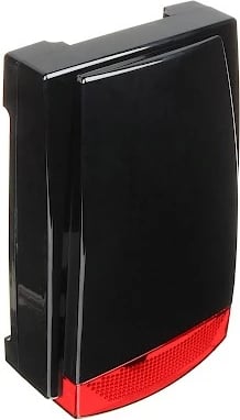 Sirenë e jashtme Inne MR-100R/B, e zezë me të kuqe