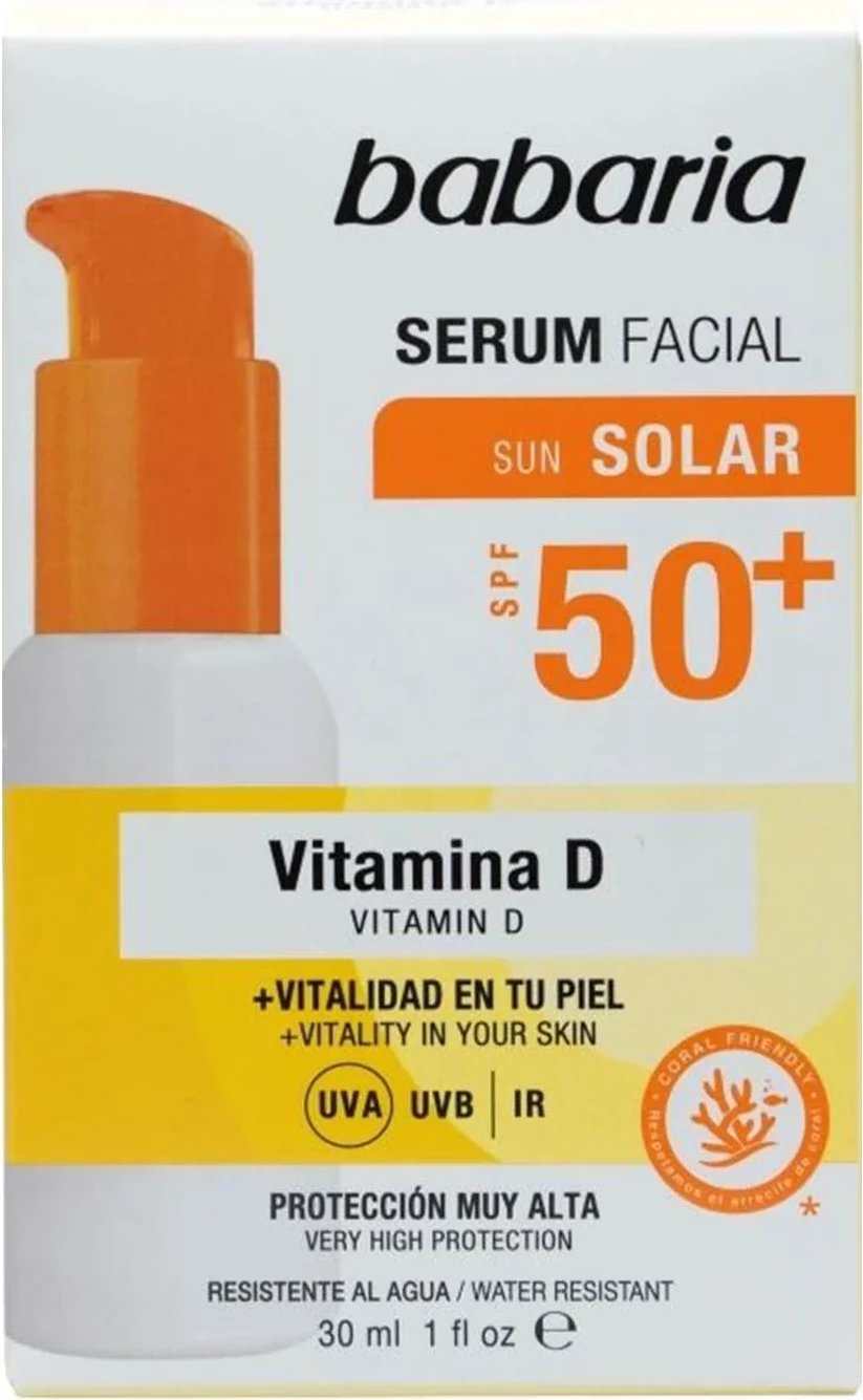 Serum për fytyrë Babaria Vitamina D Waterproof SPF50 unisex 30ml