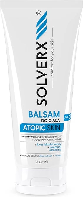 Balsam për trup SOLVERX për lëkurë atopike 200ml