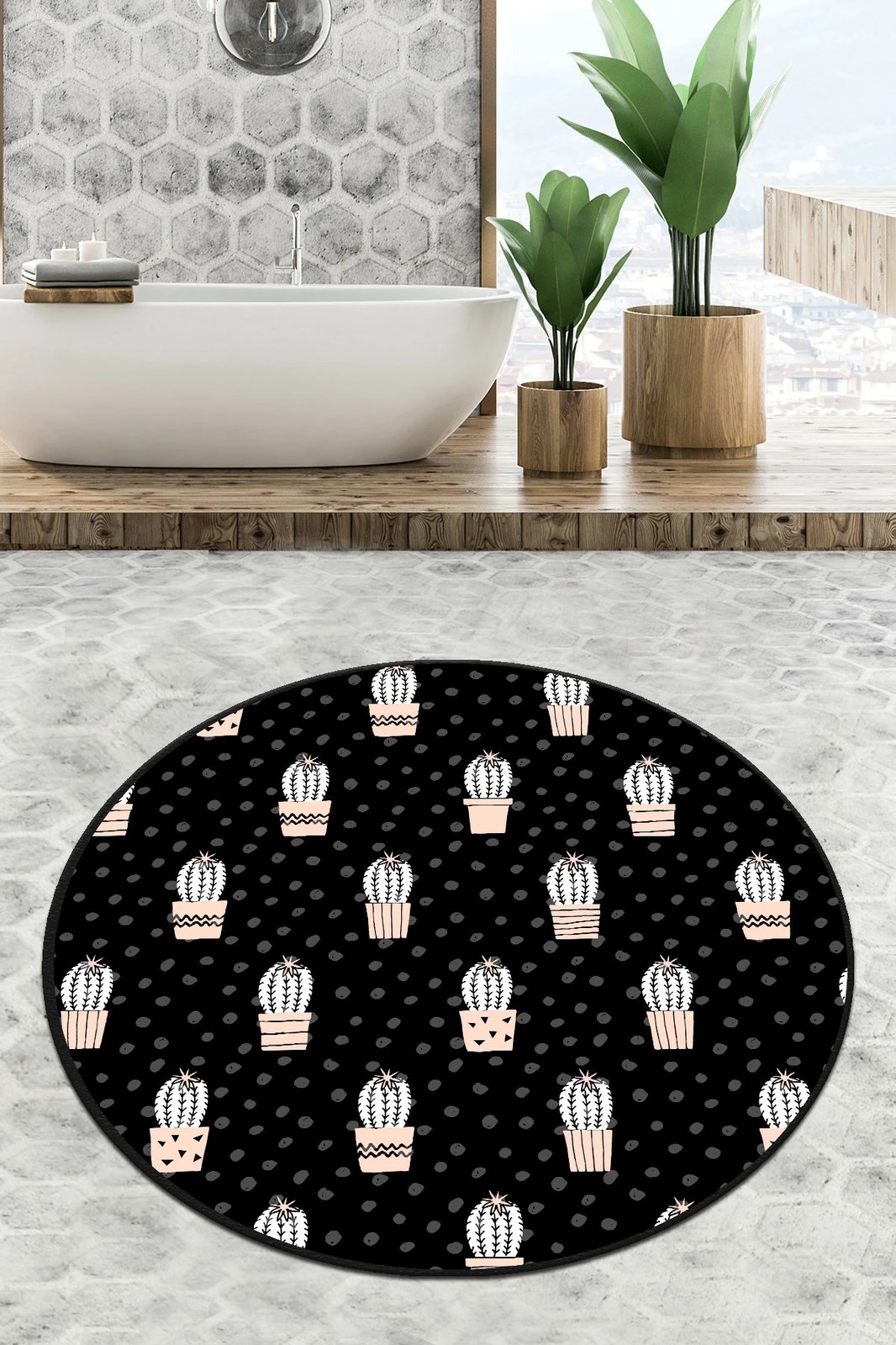 Tapet banje Mijölnir, Temperature Circle Djt 100, shumëngjyrësh, rrumbullakët