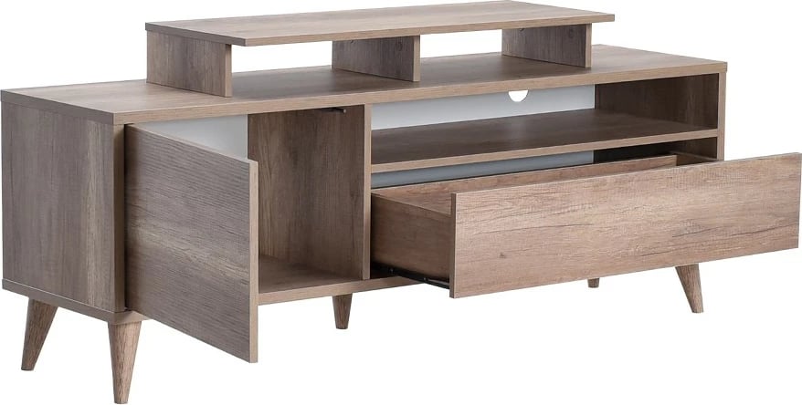 Komodë TV Hanah Home, Tvr-511-Tt-1, ngjyrë arrë e çelët