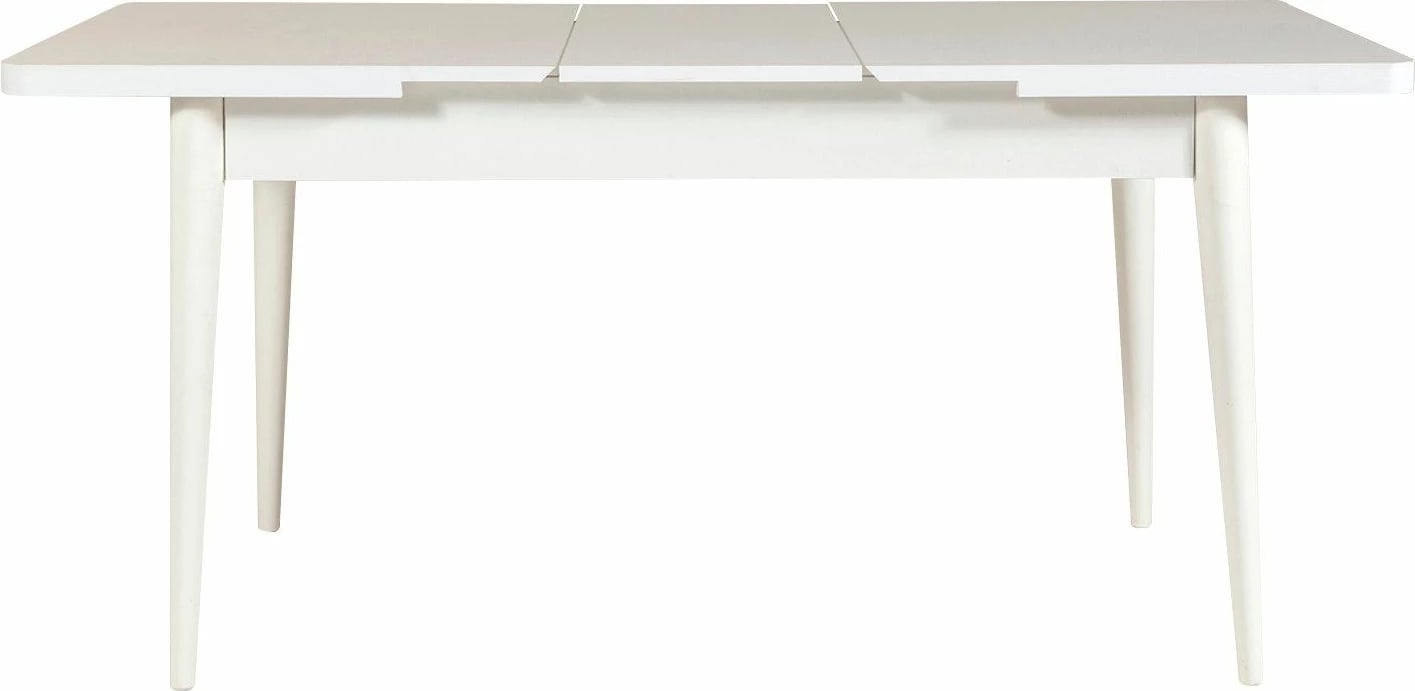 Set tavoline me karrige të zgjatshme për ngrënie (4 copë), Skye Decor, Vina 0900 - 3, e bardhë, stone