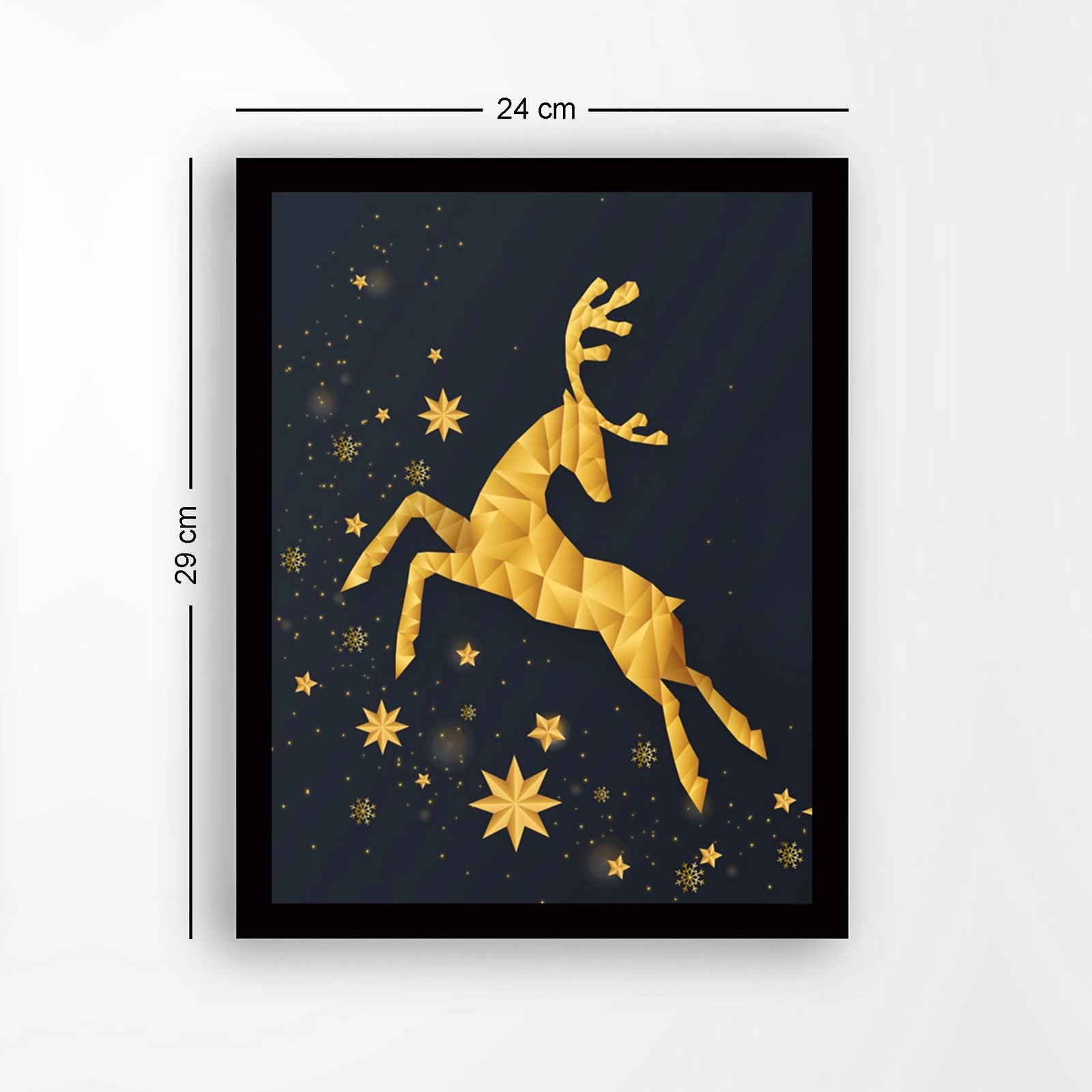 Pikturë dekorative me kornizë MDF, shumëngjyrëshe, Wallity, SC3181070, 24x29cm