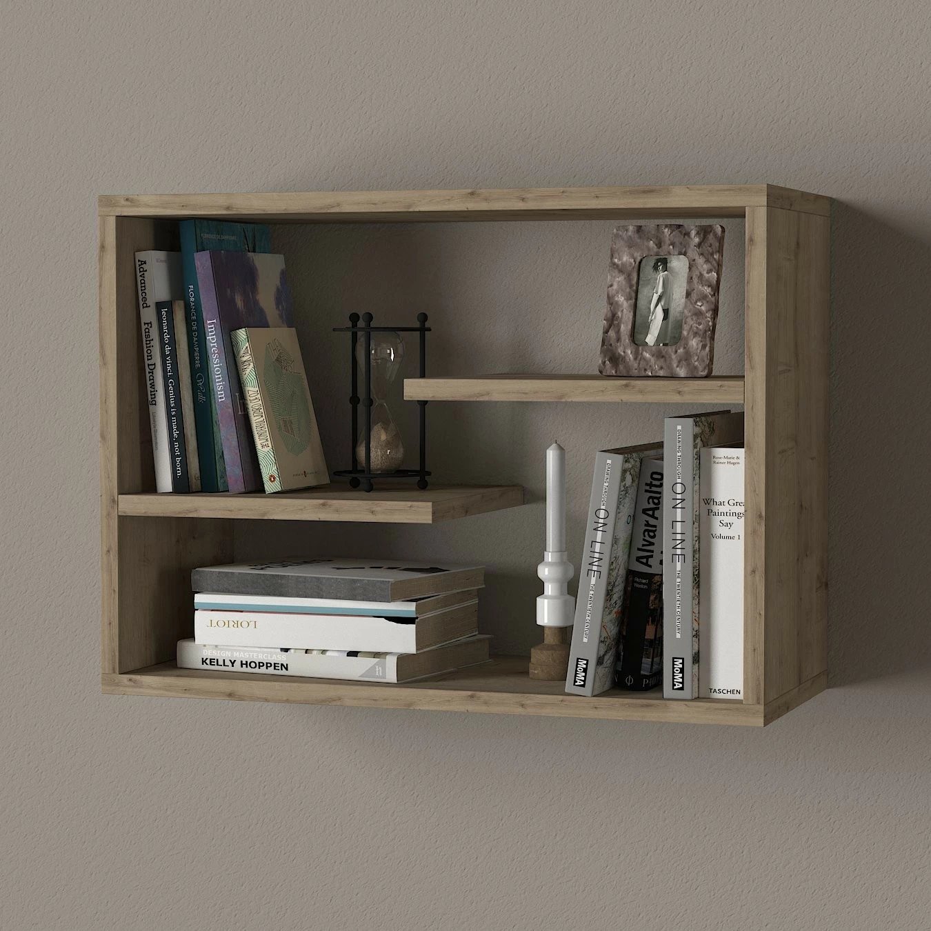 Raft muri Hanah Home, Tino, ngjyrë safir