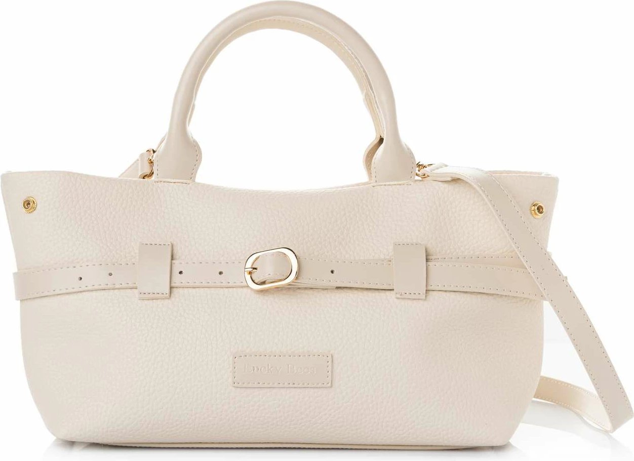 Çantë supi Lucky Bees, Grace Mini, ngjyrë krem