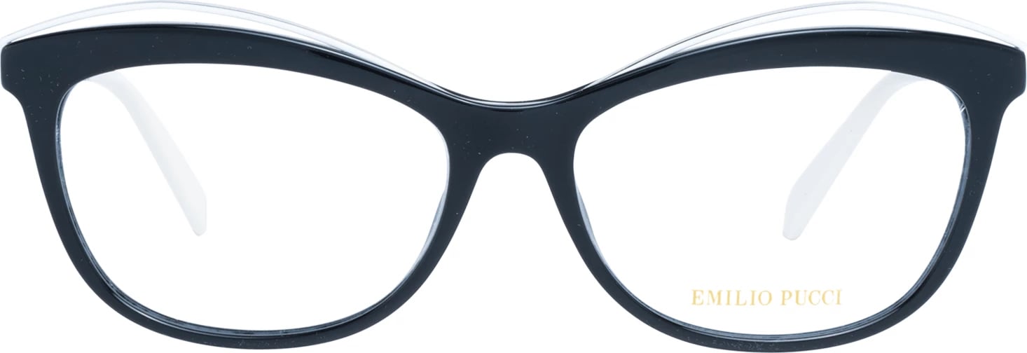 Korniza optike për femra Emilio Pucci, e zezë