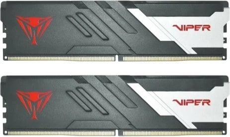RAM Memorje Patriot Viper Venom DDR5, 16GB (2x8GB), 5600 MHz, CL40, e zezë/e bardhë