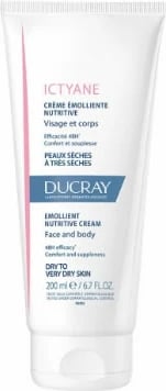 Krem ushqyes dhe zbutës për fytyrë dhe trup DUCRAY Ictyane, 200ml unisex
