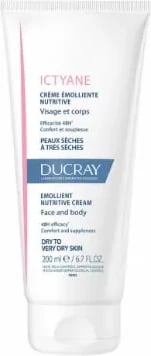 Krem ushqyes dhe zbutës për fytyrë dhe trup DUCRAY Ictyane, 200ml unisex