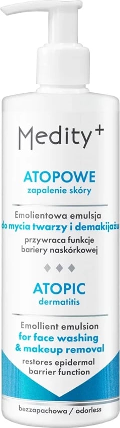 Emulsion pastrues për fytyrë dhe largim të make-up-it Medity+ për femra 200ml