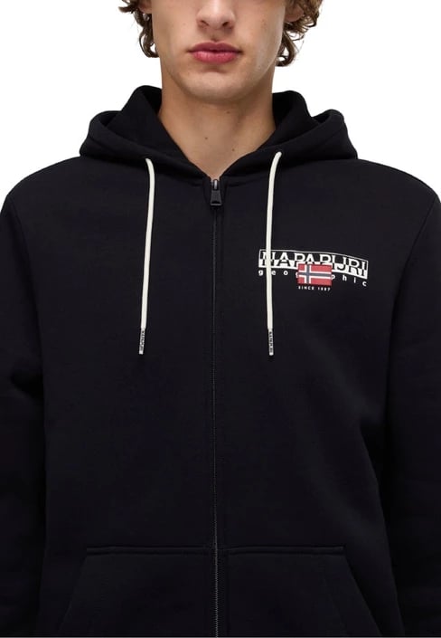 Duks Napapijri felpa për meshkuj, e zezë