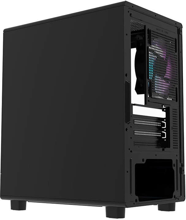 Kasë Darkflash DB330M me 3 ventilatorë aRGB, Mini Tower, e zezë