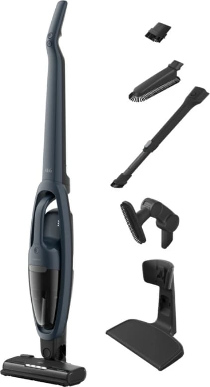 Fshesë me korrent pa kabllo AEG AS 52CB18DB, 0.3L, 45 min, denim blue