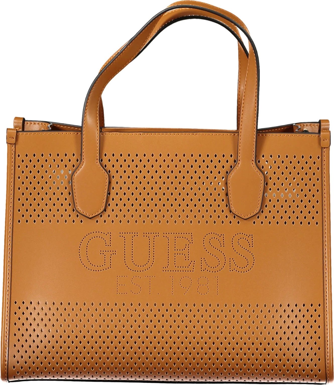 Çantë GUESS JEANS femra, kafe