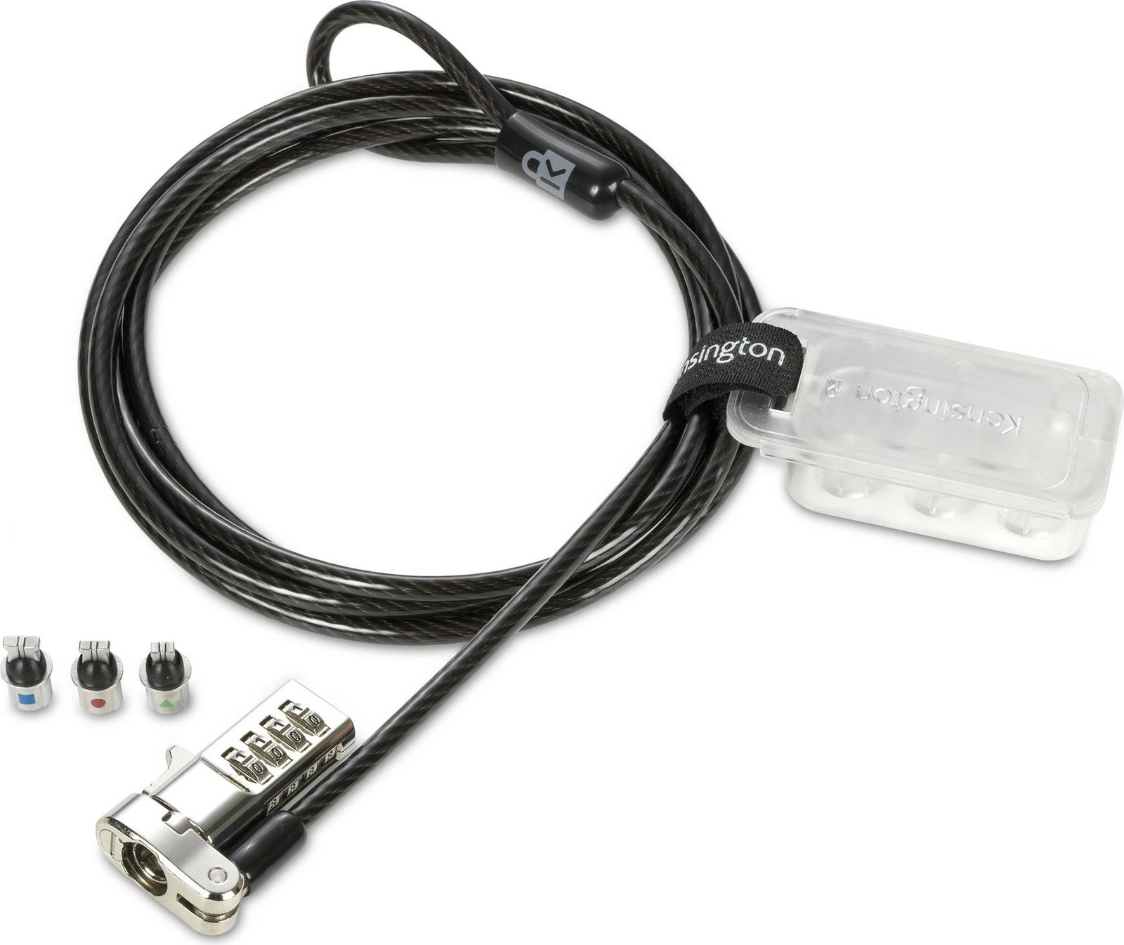 Kombinim lock Kensington Universal 3-in-1, 1.8m, karbon çelik, zi