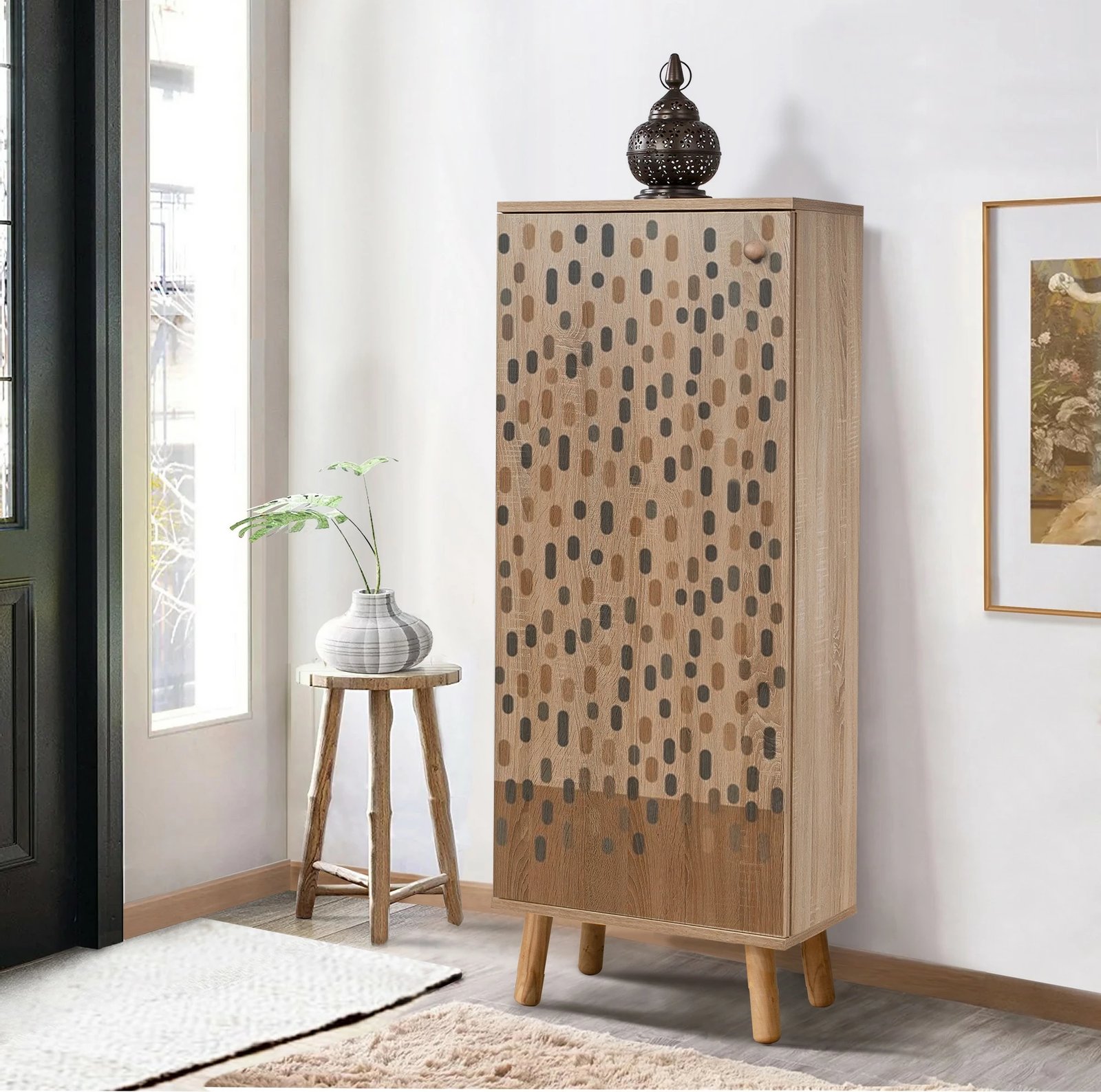 Dollap këpucësh Skye Decor, ngjyrë sonomo, Vegas - S 932