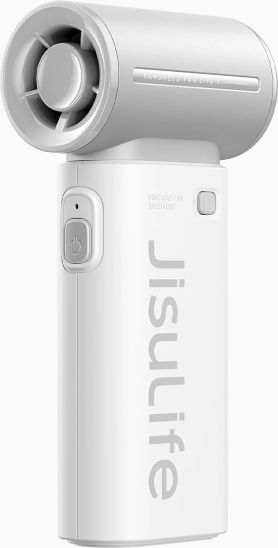 Ventilator dore Jisulife Life9, 5000mAh, USB-C, Gri