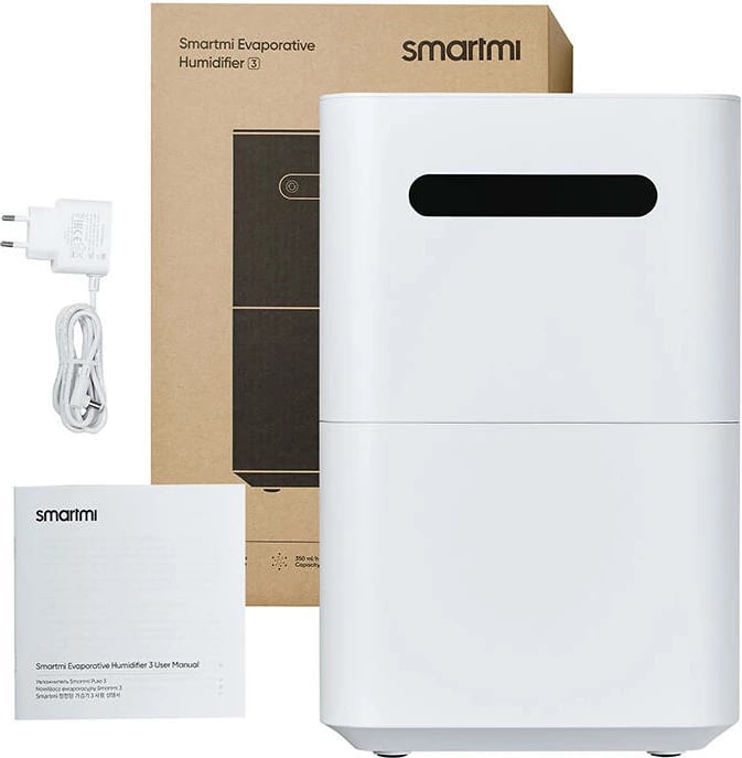 Humidifikues avullues Smartmi Evaporative Humidifier 3, 5L, i bardhë