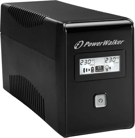 UPS Power Walker VI 650 LCD, 650VA, E zezë