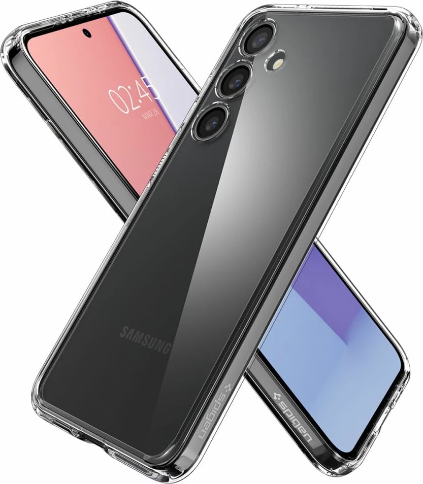 Mbështjellës Spigen Ultra Hybrid për Samsung Galaxy S24+, Transparent