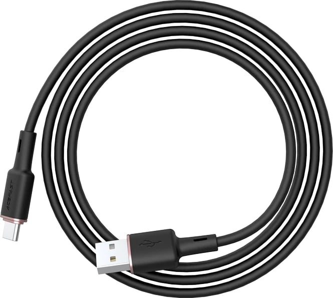Kabllo Acefast C2-04, USB në USB Type-C, 1.2m, 3A, Bardhë