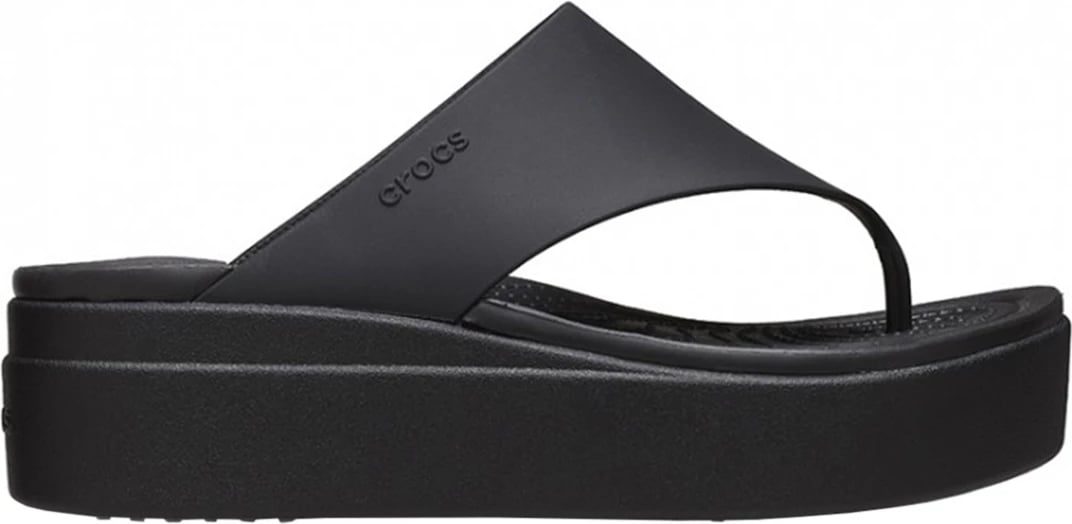 Sandale flip-flop për femra Crocs, të zeza
