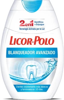 Pastë dhëmbësh Licor Del Polo 2 në 1 Advanced Whitening 75ml
