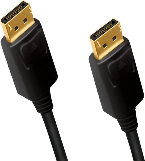 Kabllo DisplayPort LogiLink CD0101, 2 m, DisplayPort, DisplayPort, 3840 x 2160 pixels, e zezë