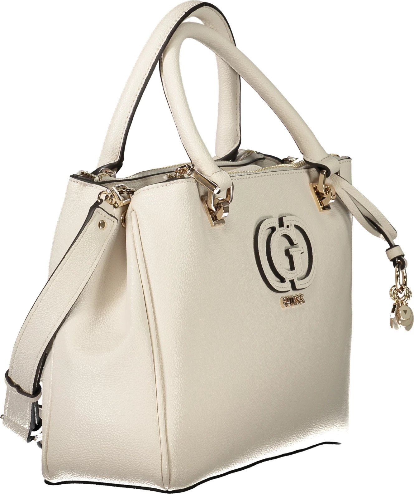 Çantë femra GUESS JEANS CALEBRA, e bardhë Çantë femra GUESS JEANS CALEBRA, e bardhë