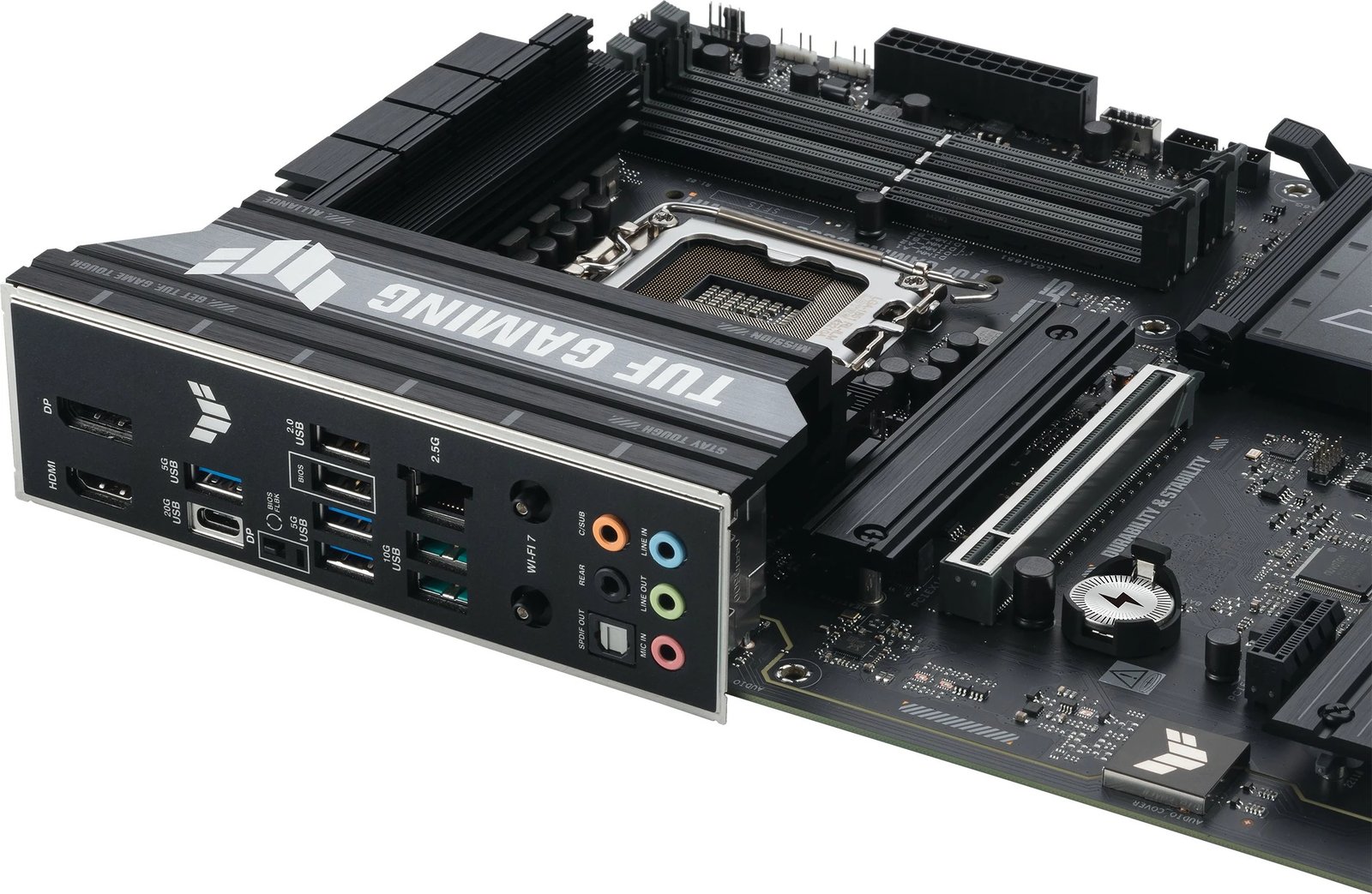 Pllakë amë ASUS TUF GAMING B860-PLUS WIFI, LGA1851, ATX