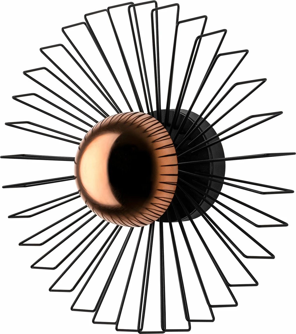 Llambë muri Opviq Kaya - 15230 - M, metalike, e zezë