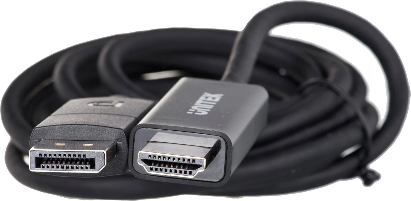 Përshtatës kabllor Unitek, HDMI-1.2, DP, 60 Hz,1.9 m, i zi