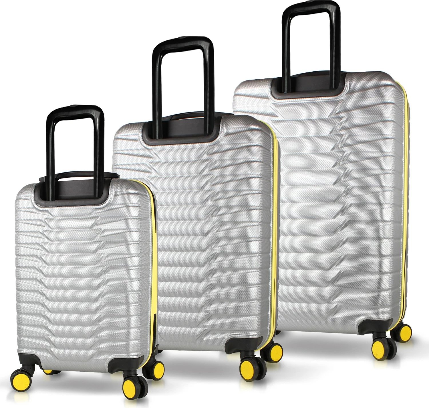 Set valixhesh (3 copë), Zoozie Bags, 5561, ngjyrë gri