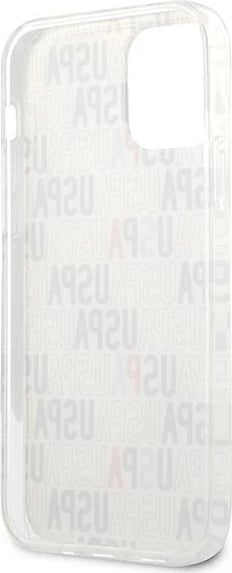 Mbështjellës U.S. Polo Assn. USHCP12SPCUSPA6 për iPhone 12 mini, 5.4", Logo Mania, Bardhë