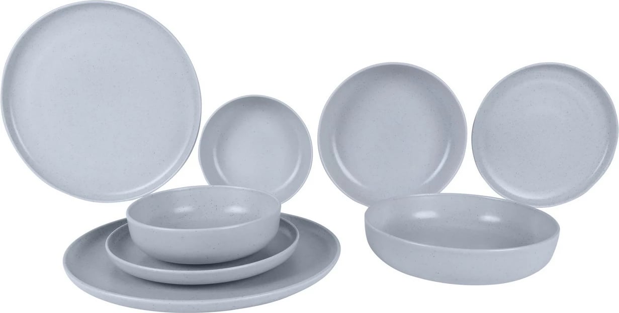 Set darke prej porcelani, 8 pjesë, Hermia, MOD08YS720159