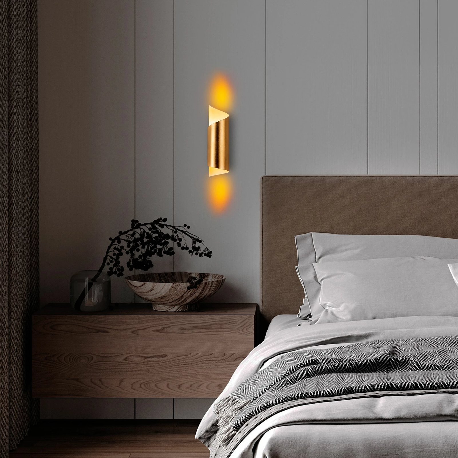 Llambë muri Opviq, Kıvrık - 15361, ngjyrë ari