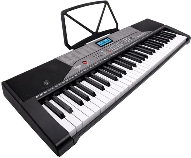 Tastierë V-tone VK 100-61 për fëmijë, 61 taste, e zezë