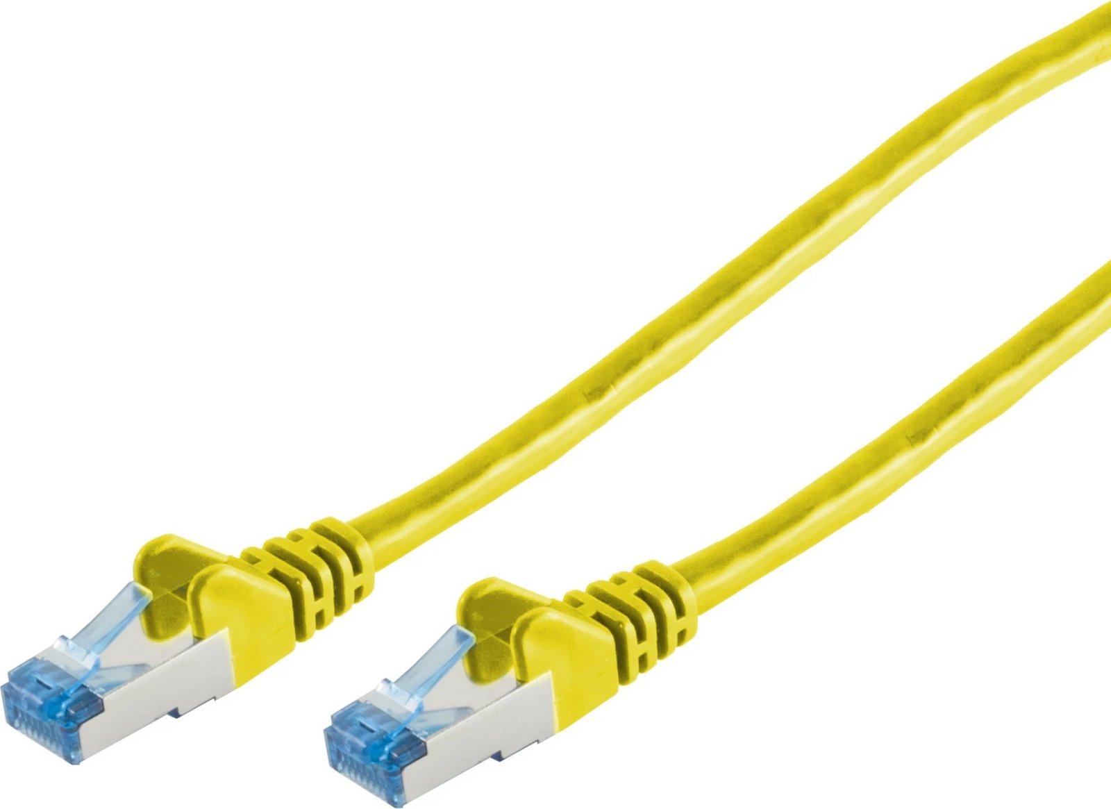 Patch cable CAT6a RJ45 S/FTP 1m Yellow