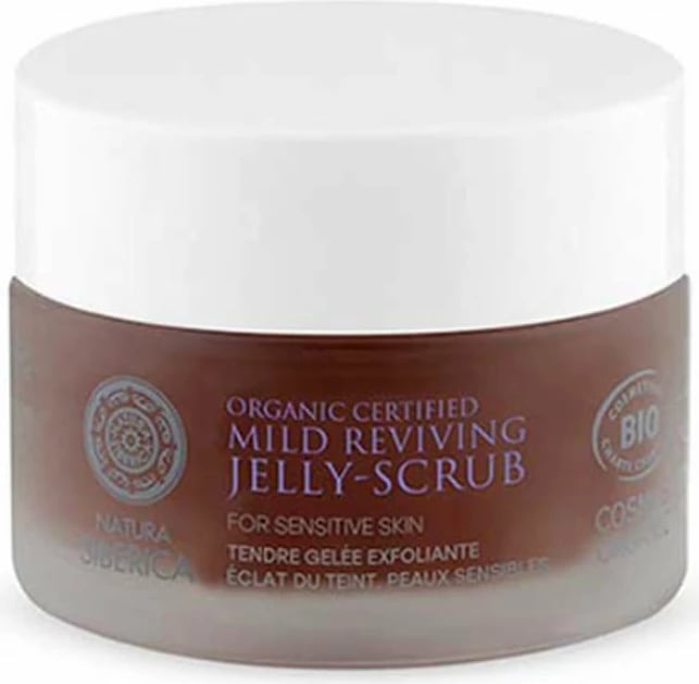 Scrub xheli për fytyrë unisex Natura Siberica Mild Reviving Jelly Scrub 50ml
