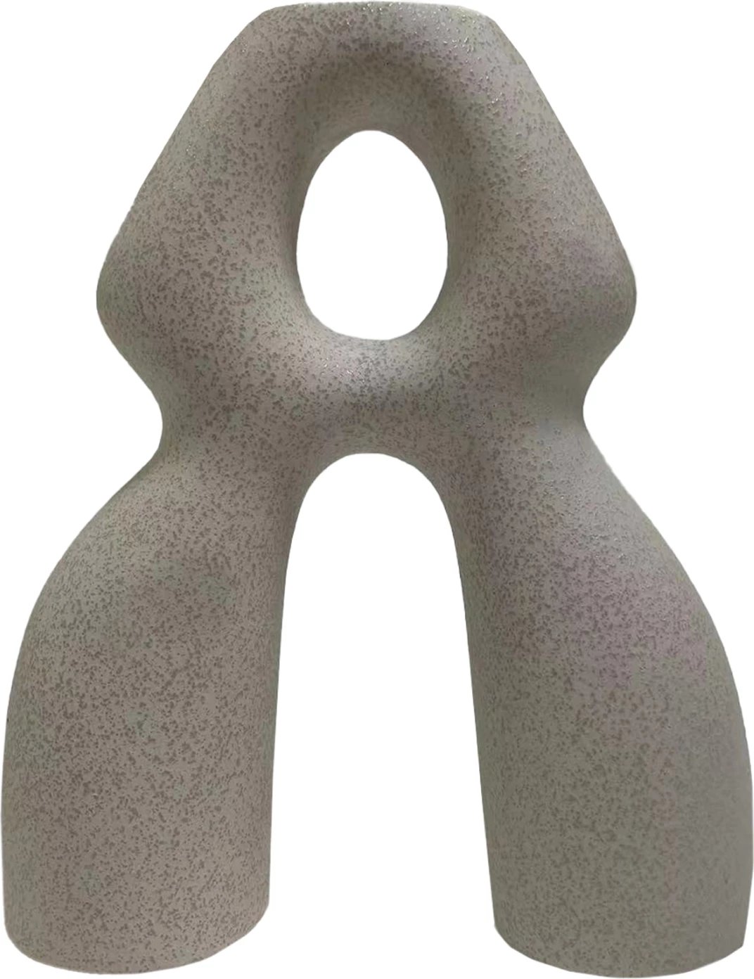 Dekor tavoline prej qeramike ISIL FH4598.01 ngjyrë e bardhë me kristalizim 26x9.5x29.5H cm Dekor tavoline prej qeramike ISIL FH4598.01 ngjyrë e bardhë me kristalizim 26x9.5x29.5H cm