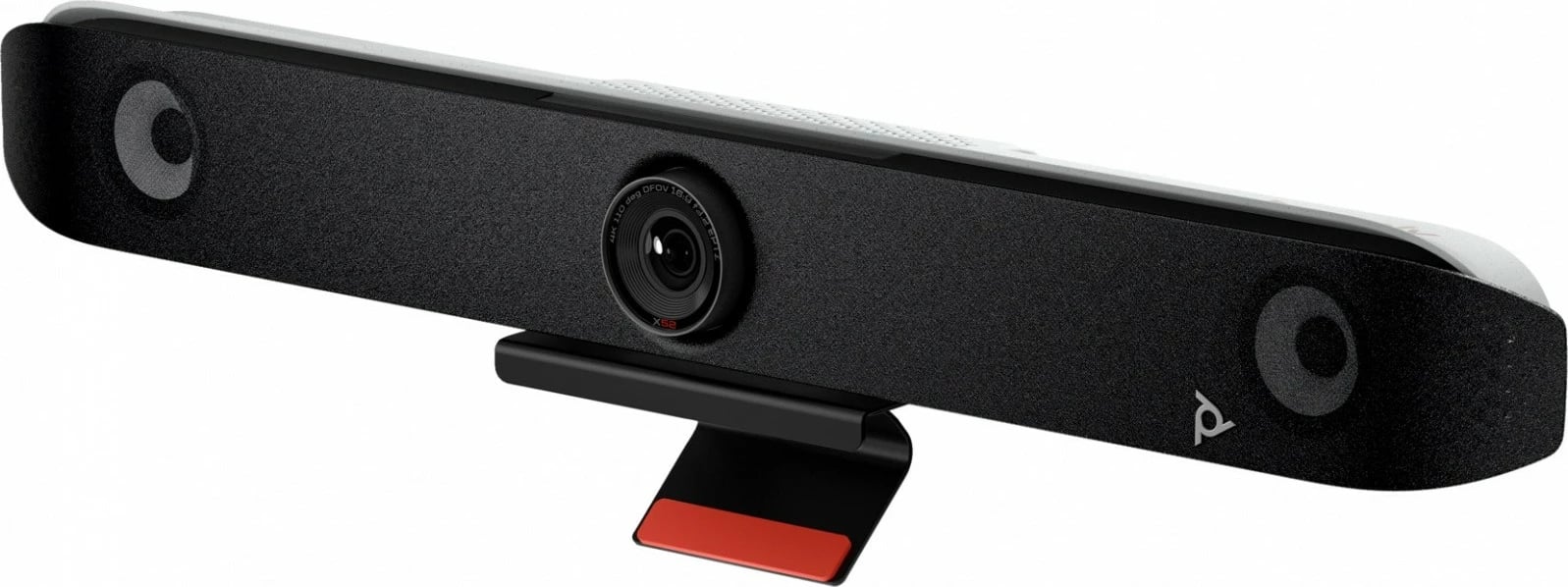 Video bar POLY Studio X52, 4K Ultra HD, mikrofon i integrum, i zi