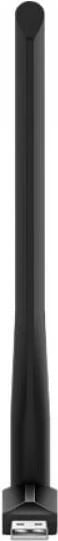 Adapter Wi‑Fi USB, TP-Link Archer T600U Plus, AC600 dual-band me antenë 5 dBi, e zezë