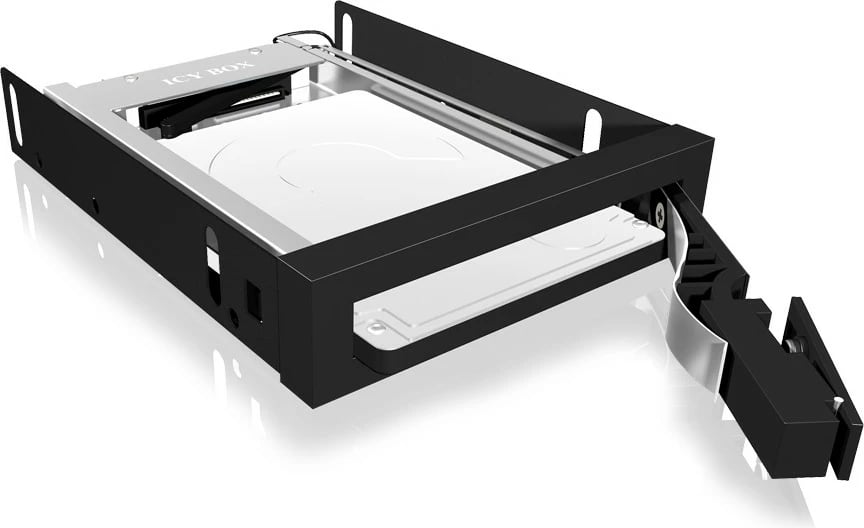 Kasë ICY BOX IB-2217StS, 2.5" SATA, për 3.5" bay, e zezë
