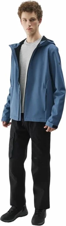 Jakne softshell për meshkuj 4F, e kaltër