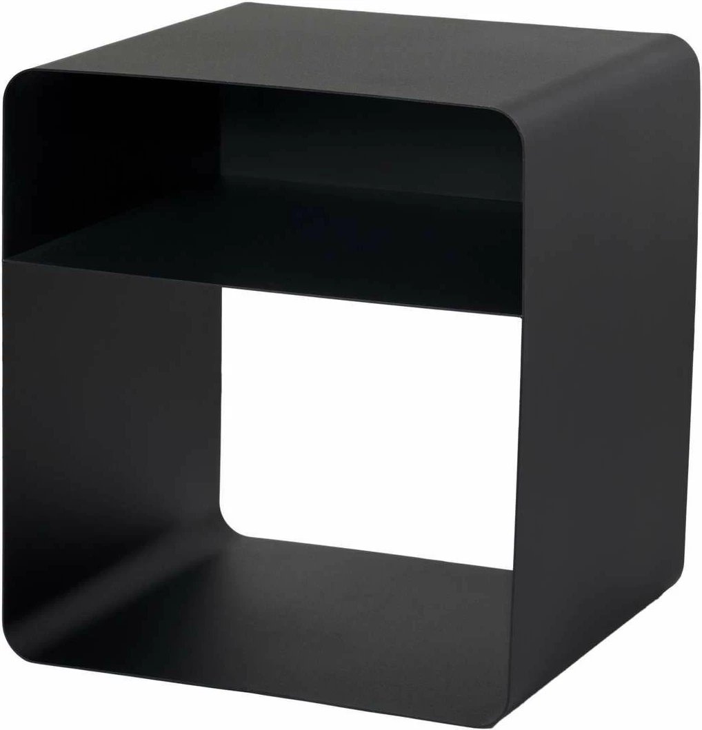 Tavolinë anësore metalike, ngjyrë e zezë, Skye Decor, SHB-012, 45x50x56 cm Tavolinë anësore metalike, ngjyrë e zezë, Skye Decor, SHB-012, 45x50x56 cm