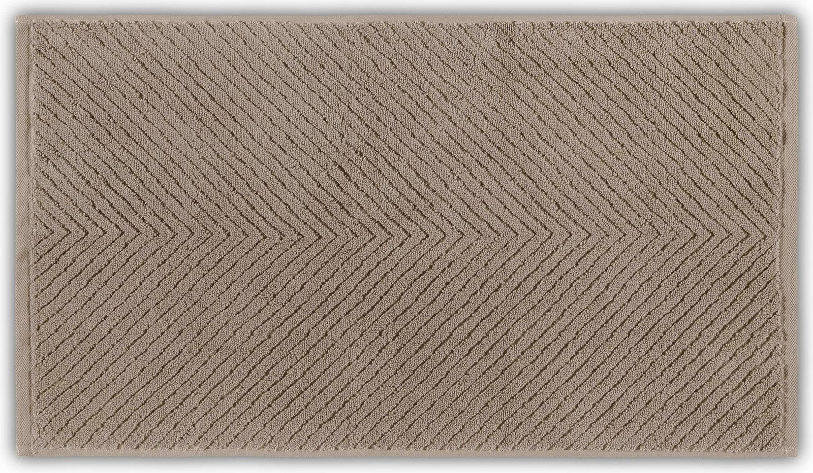 Peshqir larjeje Mijölnir, model Chevron, ngjyrë kafe, 33x33cm