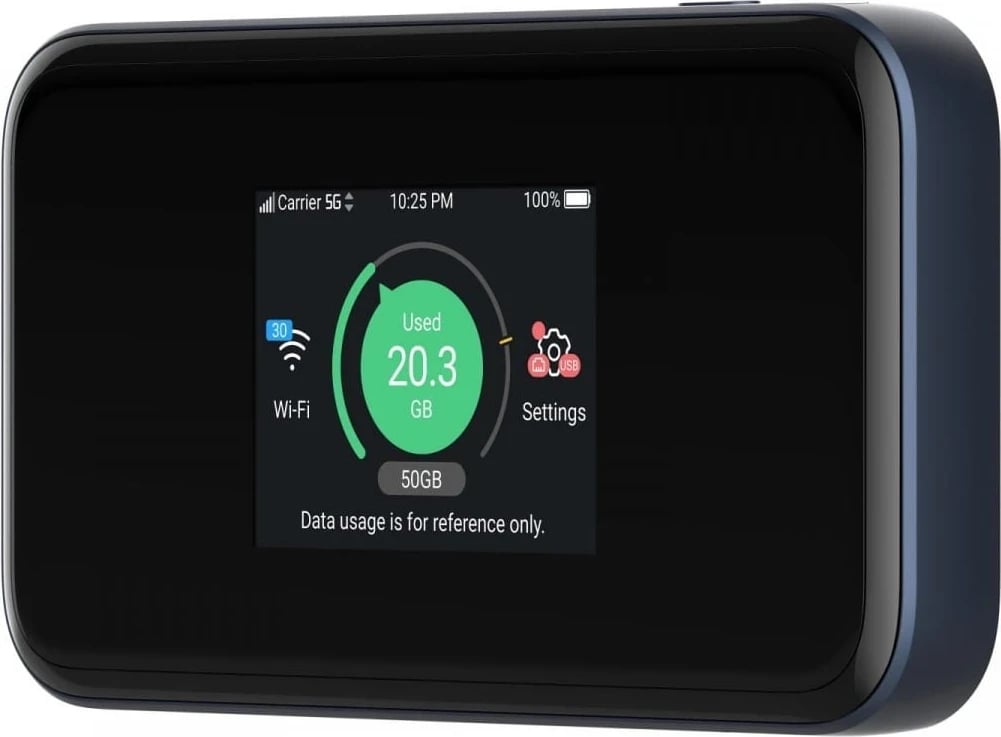 Ruter Hotspot ZTE MU5001 WiFi 6, 3800Mbps, 5G LTE, i zi